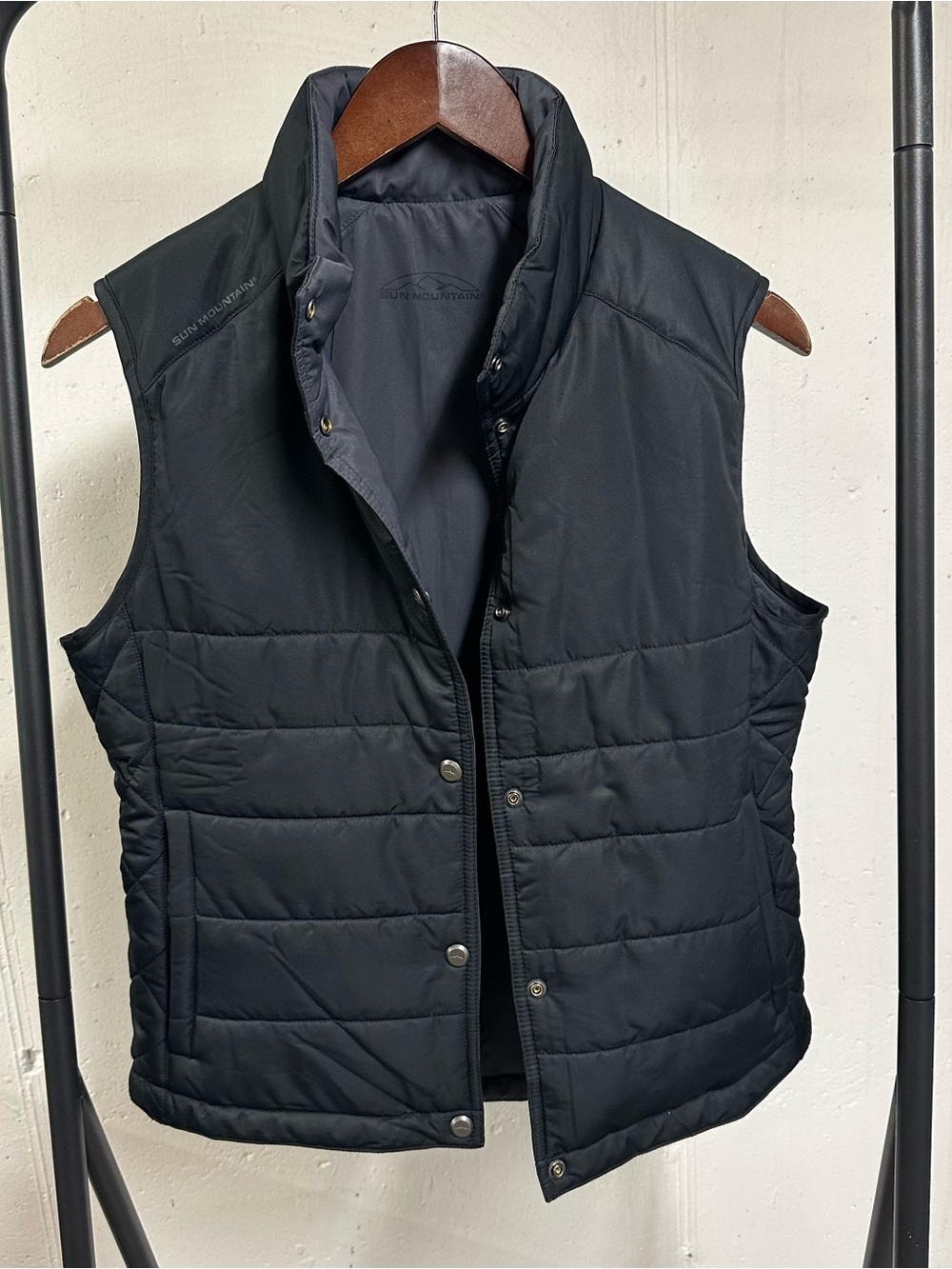 Women's Quilted Puffer Vest - Black 📦